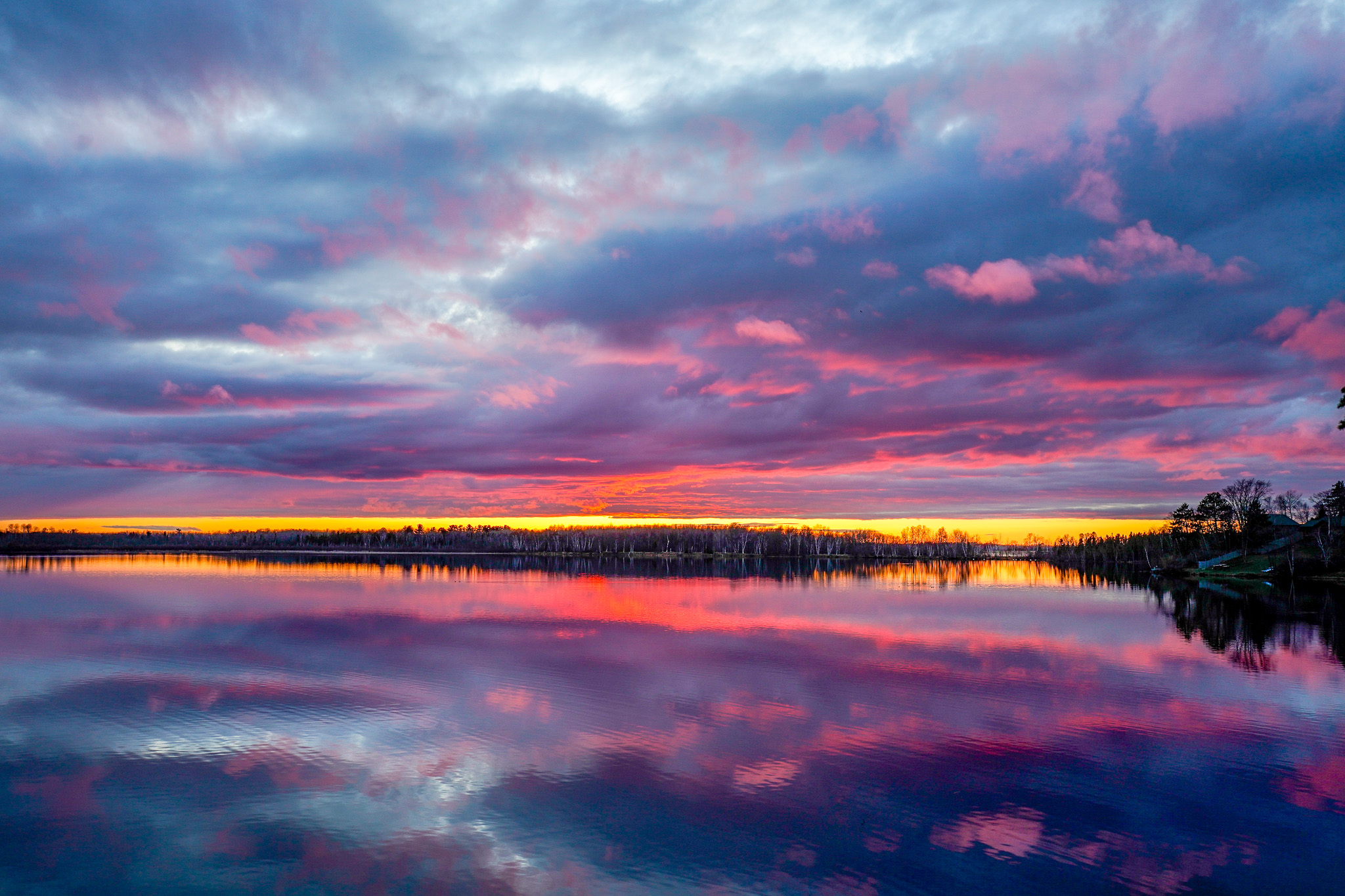 Caribou Lake Sunset