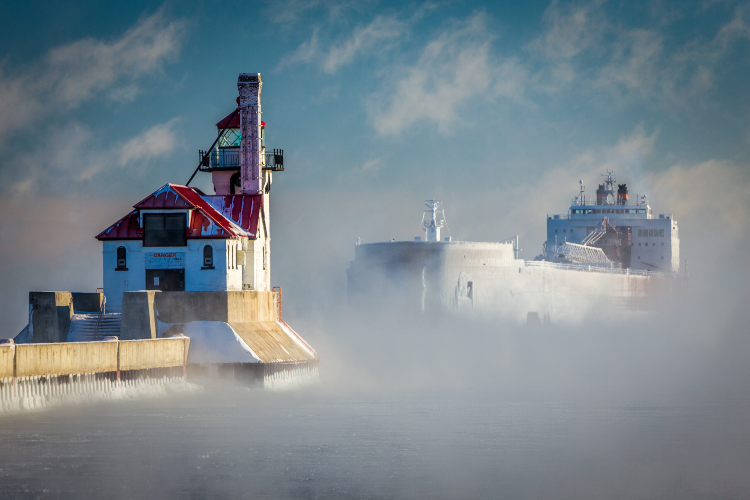 Seas Smoke and Lakers