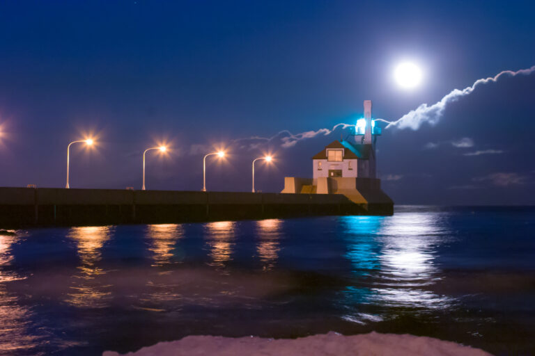 South Pier Moonrise