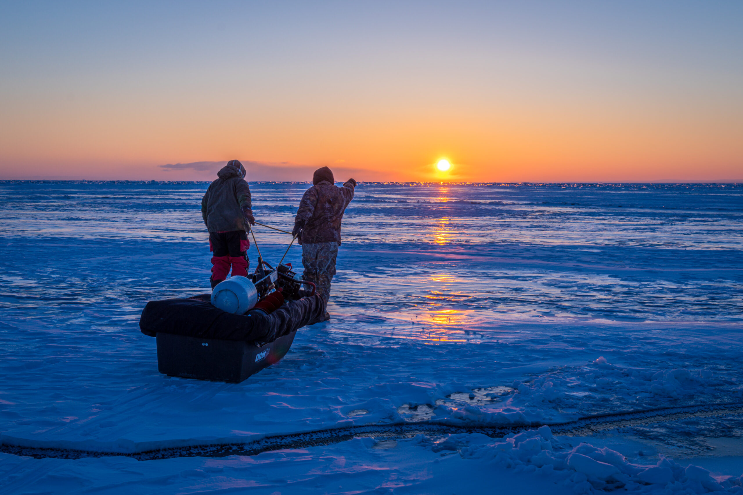 Ice fishing